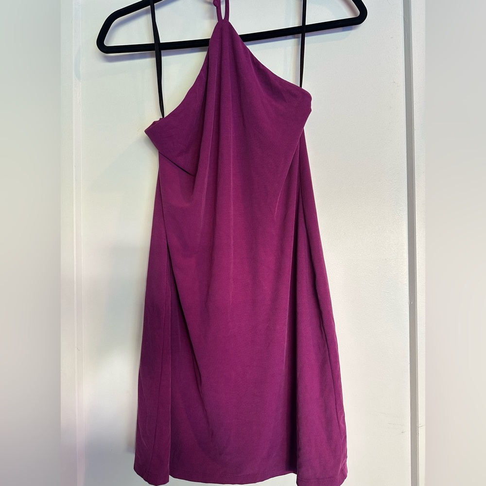 Michele Castillo X REVOLVE  Dress in Rich Purple/magenta.